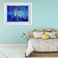 Image 4 of Original Daisy Flowers ,Acrylic painting, Living Room Wall Art, floral Original Art on Canvas