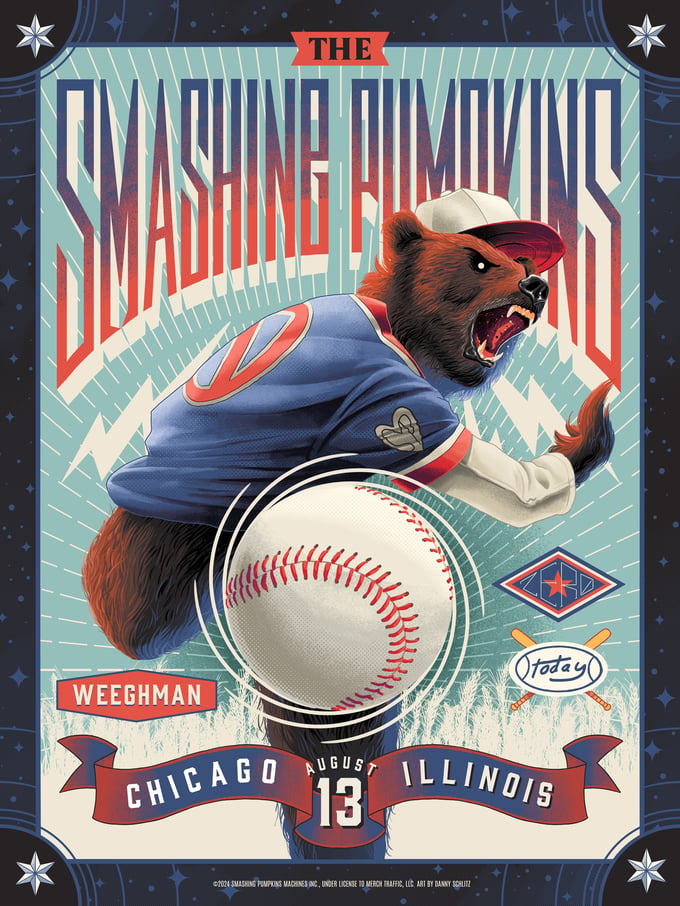 Image of The Smashing Pumpkins 2024 - Wrigley Field