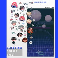 ALIEN STAGE STICKER SHEET 