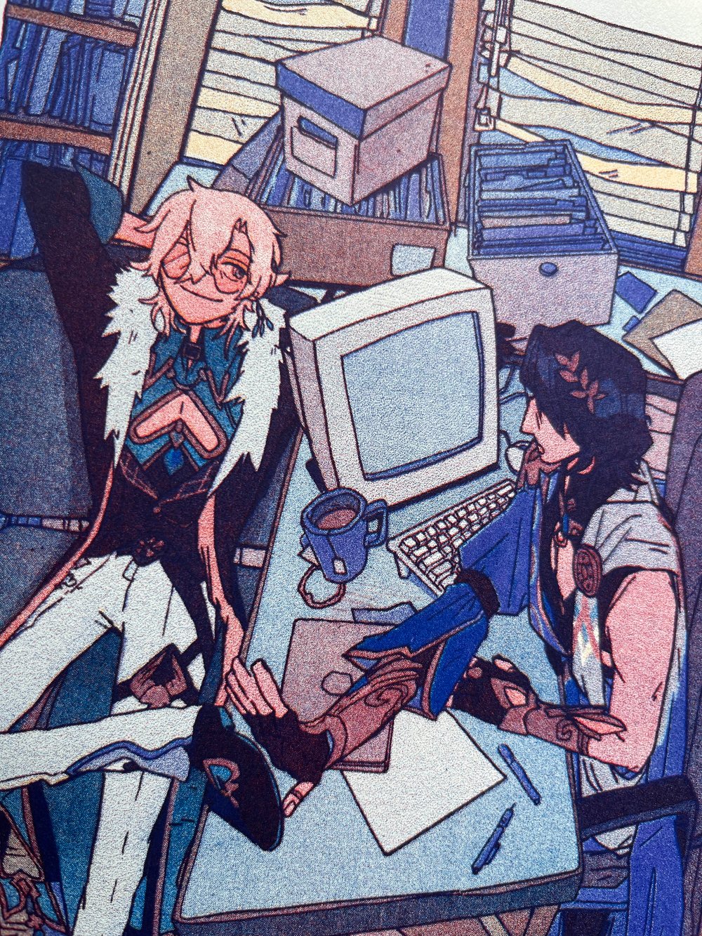 Image of Strategic Partners Risograph 01