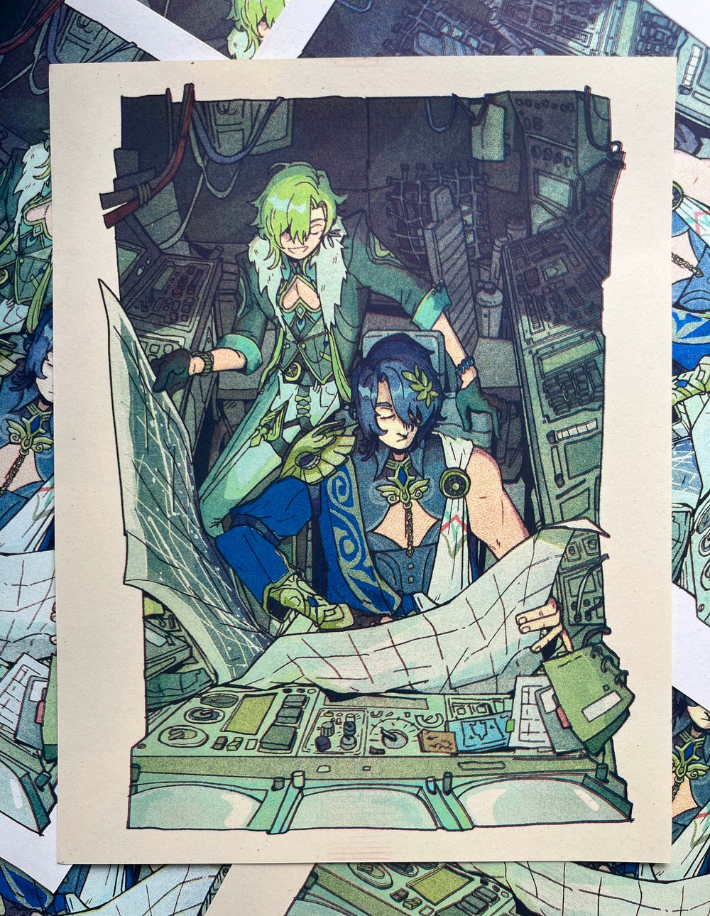 Image of Strategic Partners Risograph 02