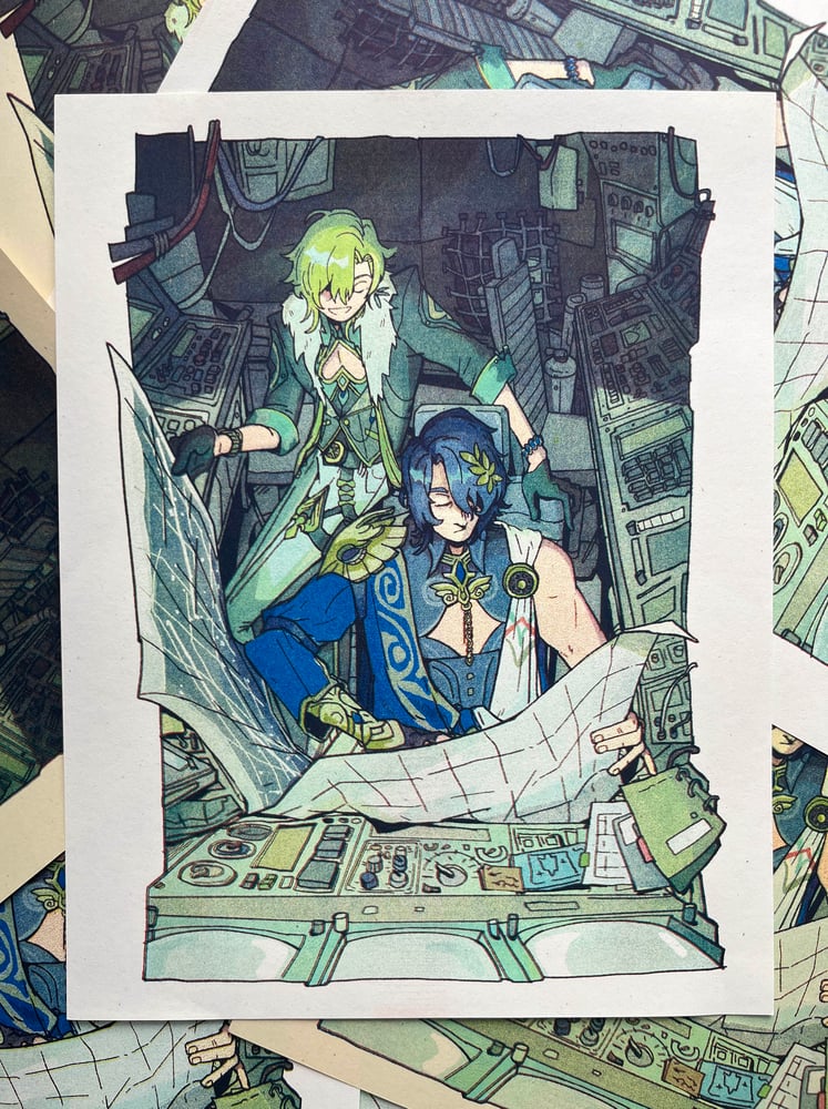 Image of Strategic Partners Risograph 02