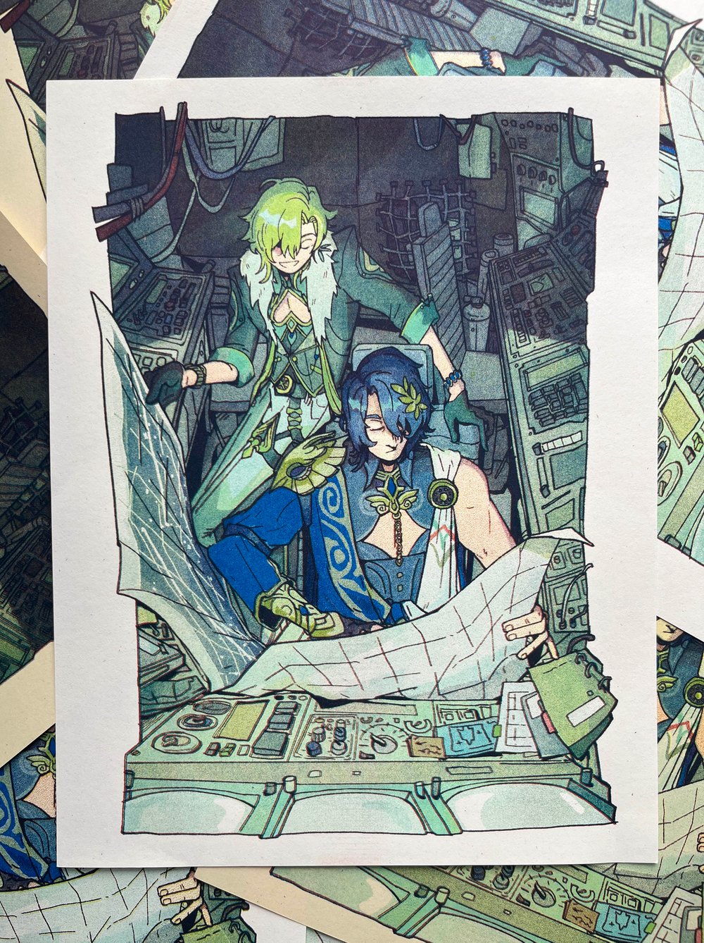 Image of Strategic Partners Risograph 02