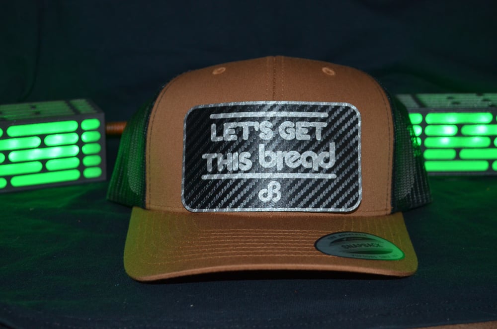 Image of Lets Get This Bread Carbon Fiber and silver