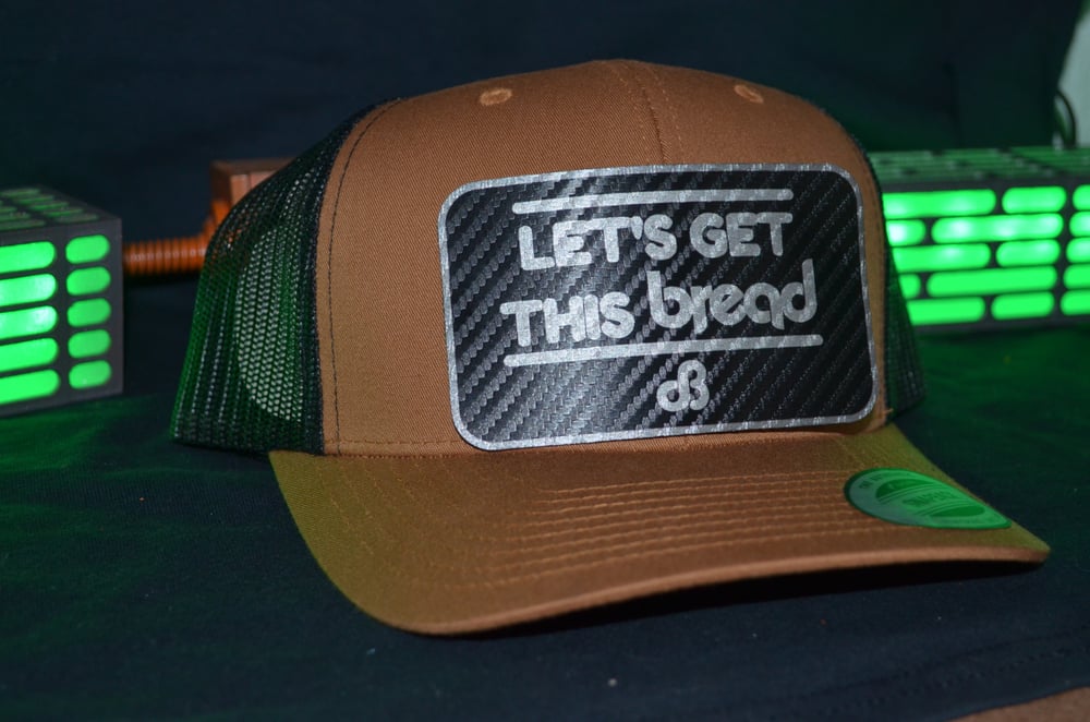 Image of Lets Get This Bread Carbon Fiber and silver