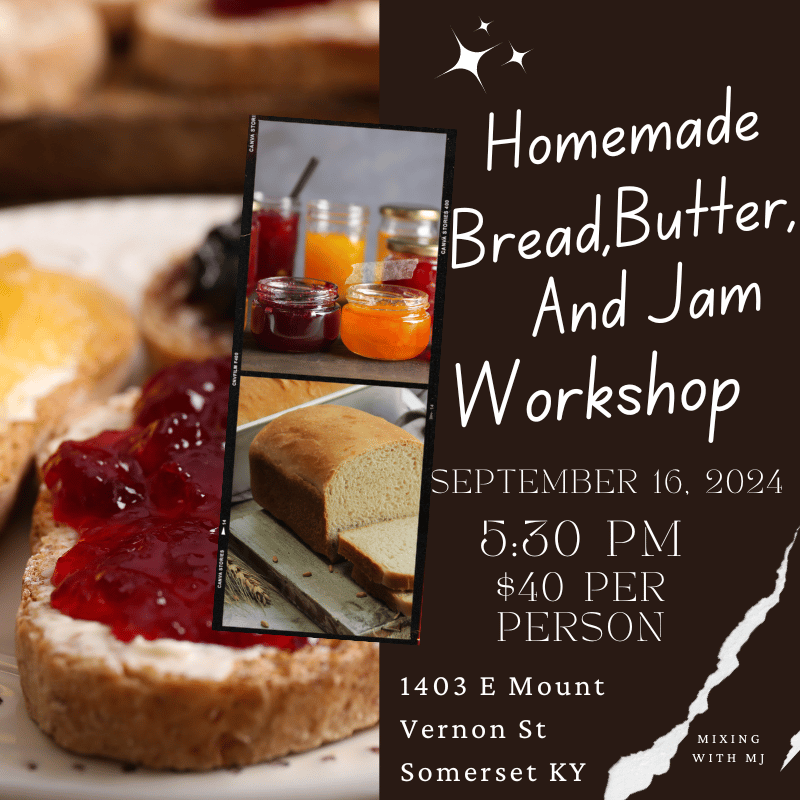 Image of  Bread, Butter, and Jam Making Workshop