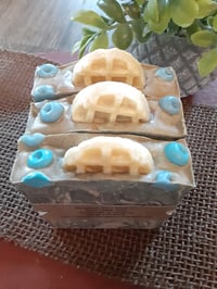 Image 2 of Blueberry Waffle Goat's Milk Soap