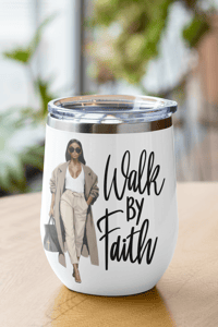 Image 2 of Walk By Faith Drinkware