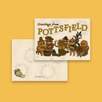 Greetings from Pottsfield Postcard