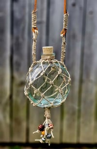 Image 5 of Glass bottle Hemp wrap Shoulder strap