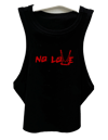 No Love Cropped Tee