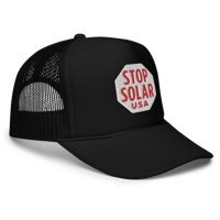 Image 5 of 'Stop Solar USA' Trucker Hat