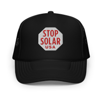 Image 4 of 'Stop Solar USA' Trucker Hat