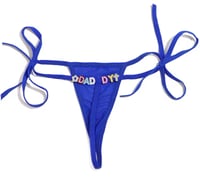 Image 1 of Extra stretch custom thong 