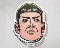 Image 1 of Lt. Spock from Strange New Worlds Sticker