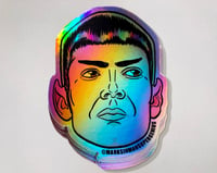 Image 2 of Lt. Spock from Strange New Worlds Sticker