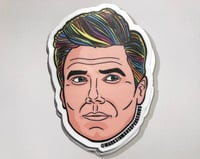 Image 1 of Capt. Christopher Pike from Strange New Worlds Sticker