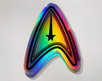 Image 2 of Star Trek Command Delta Badge Sticker