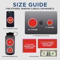 Image 4 of 'Stop Greed Energy' Car Magnet (3-Pack)