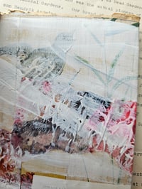 Image 3 of Mini Motherboard Collaged Journal with Vintage Ephemera