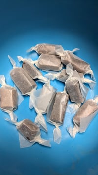 Image 1 of Prickly Pear Sparkling Lavender Caramels
