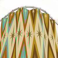 Image 3 of Starlite Lanes Shower Curtain