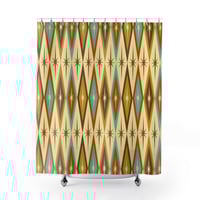 Image 1 of Starlite Lanes Shower Curtain