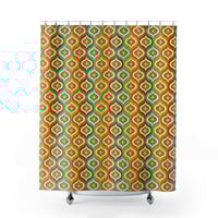 Image 1 of Starlite Lanes Swanky Lounge Shower Curtain
