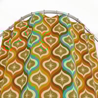 Image 3 of Starlite Lanes Swanky Lounge Shower Curtain