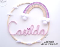 Image 1 of Bastidor Tricotado Arcoiris