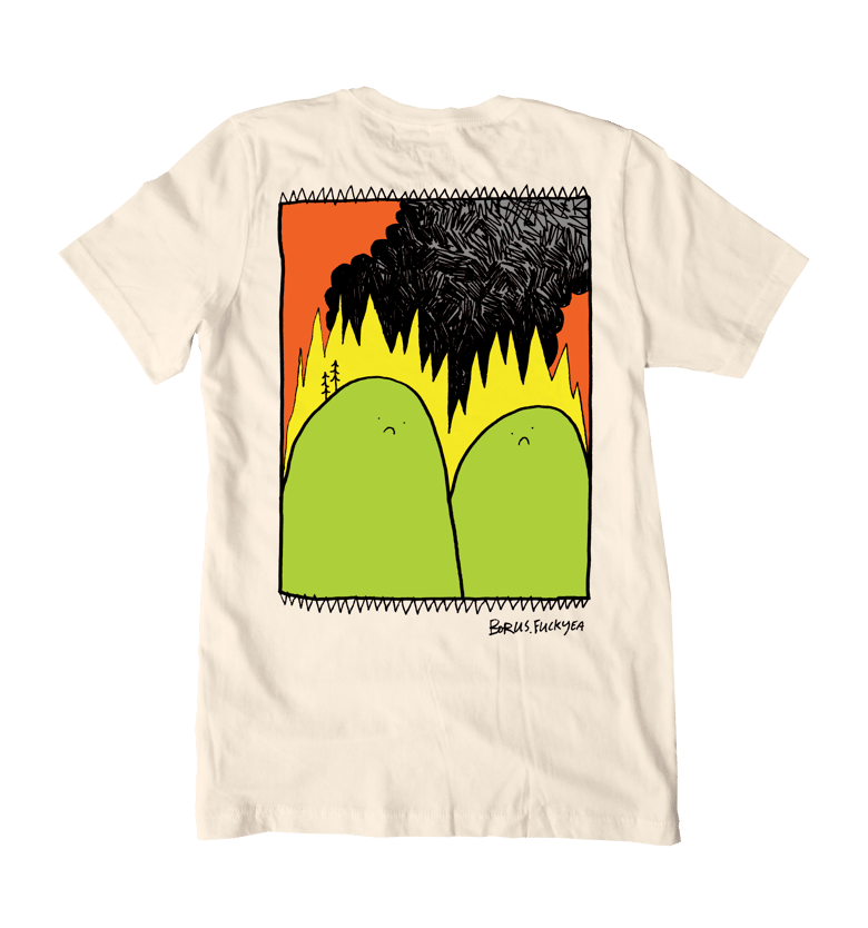 Image of The hillz are burning | t-shirt