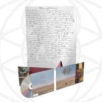 KEITH BUCKLEY HANDWRITTEN LYRICS + SIGNED MANY EYES CD