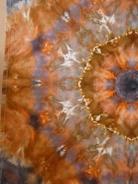 Image 4 of Autum Mandala Ice Dyed Tea Towel - FREE SHIPPING