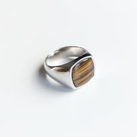 Image 12 of Natural Stone Signet Ring