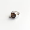 Natural Stone Signet Ring