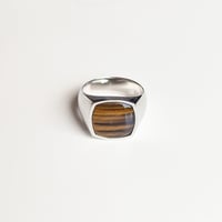 Image 14 of Natural Stone Signet Ring
