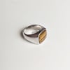 Natural Stone Signet Ring