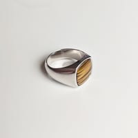 Image 15 of Natural Stone Signet Ring
