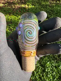 Image 1 of Spiral Swirl Pocket Size Mag Jar 