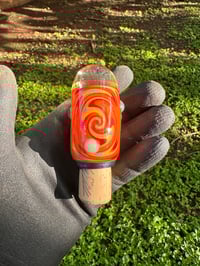 Image 1 of Fire Color Way Wig Wag Pocket Size Mag Jar 