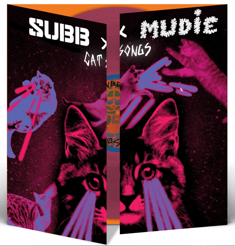 Image of Mudie x SUBB 1 sided 12'' Vinyl ( 4 chansons / 4 songs )