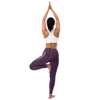 Image 12 of Pinkbrah DOMESICK Yoga Leggings