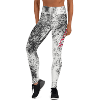 Image 11 of Crimson Splat DOMESICK Yoga Leggings