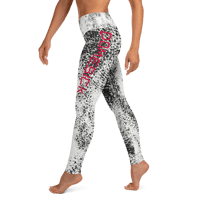 Image 1 of Crimson Splat DOMESICK Yoga Leggings