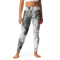 Image 13 of Crimson Splat DOMESICK Yoga Leggings