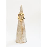 Image 4 of Molten Heart Ring-In Stock