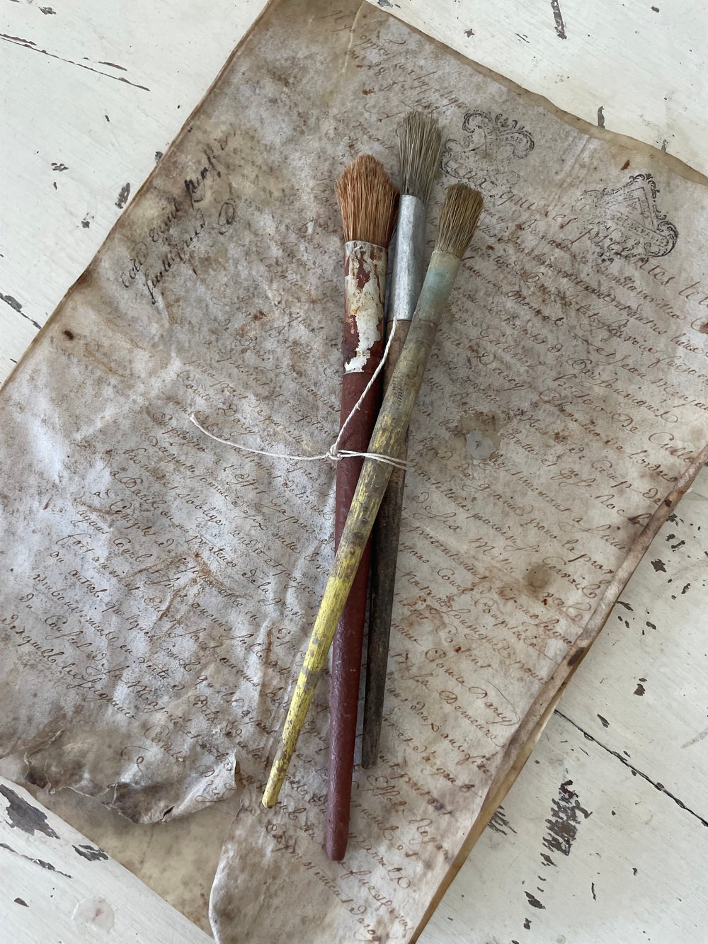 Image of French Paint Brushes 