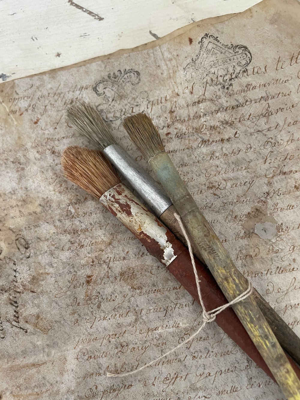 Image of French Paint Brushes 