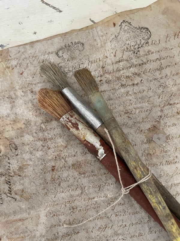 Image of French Paint Brushes 