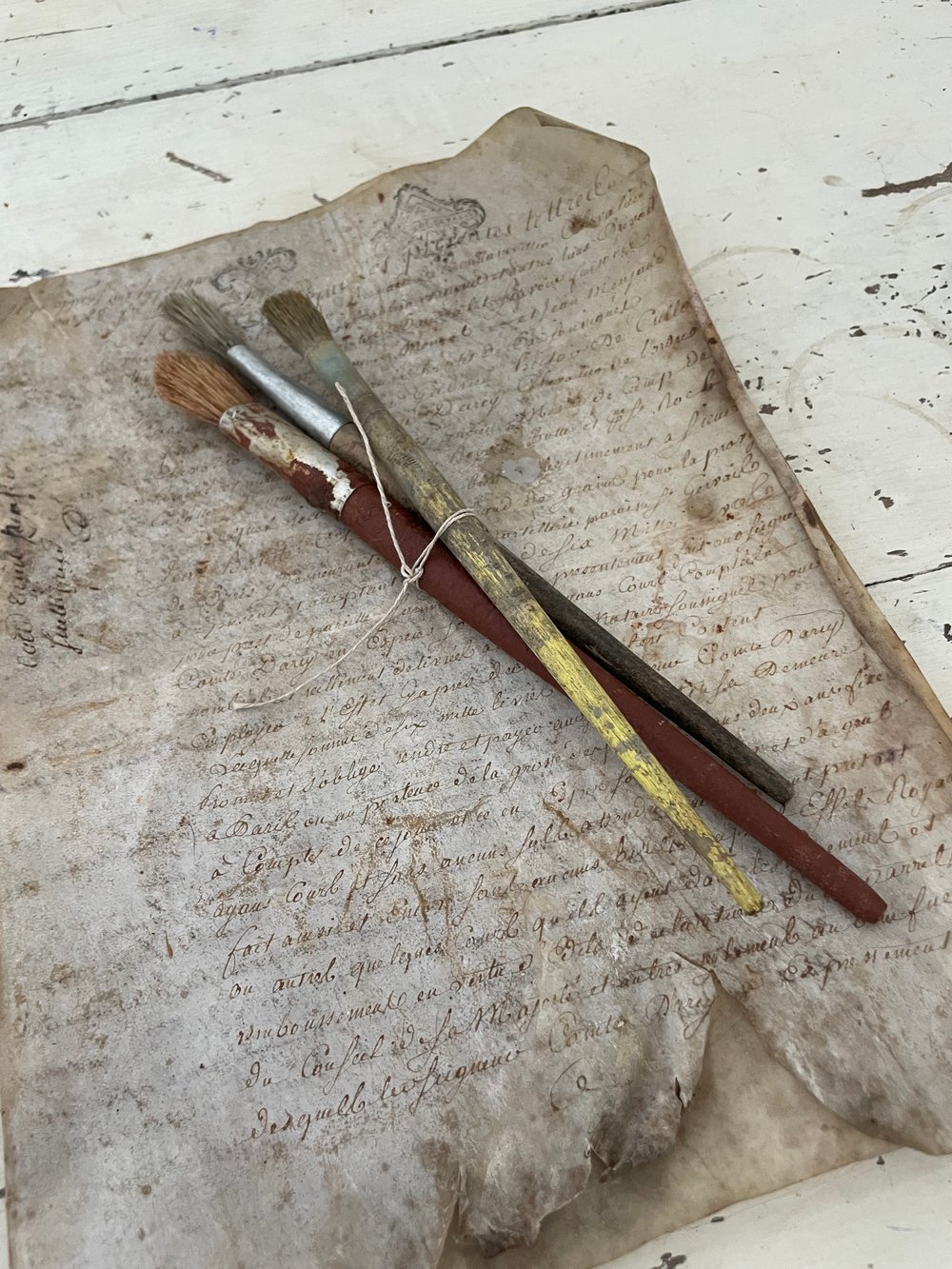 Image of French Paint Brushes 